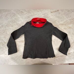 D&G Dolce & Gabbana Wool Knit turtleneck Sweater Made in Italy | Size S